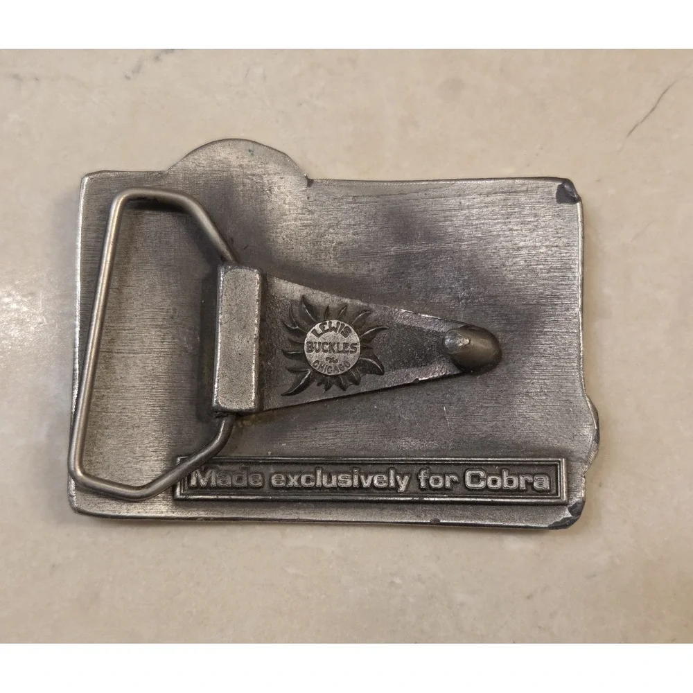 1970s Cobra CB Radios Trucker Belt Buckle‎ Retro Wear Vintage